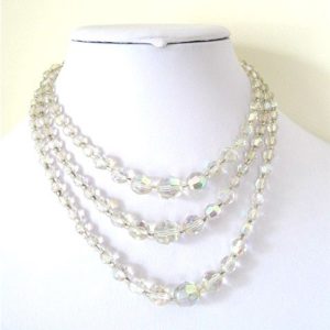 1950s AB vintage necklace with AB clasp AF155