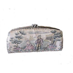 1960s Tapestry Purse Clutch vintage wedding handbag