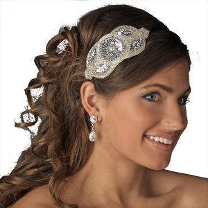 'AMANDA' vintage style wedding headband BD017 wedding hair accessories
