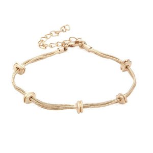'Aria' gold wedding bracelet CZ020