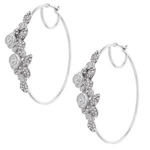 Celestial Hoop Bridal Earrings E202