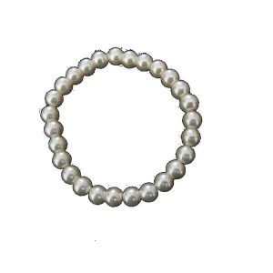 Classic glass pearl vintage bridal wedding bracelet CR038