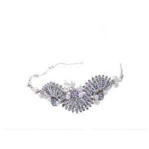 'Deco Dreamer' crystal pearl vintage bridal headband BD083 bridal hair accessories