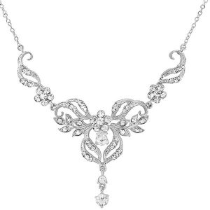 'Diane' vintage style crystal wedding jewellery set