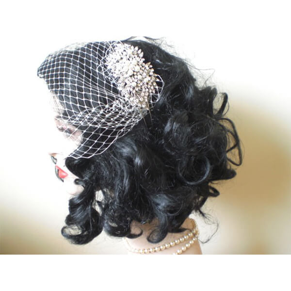black hair accessories