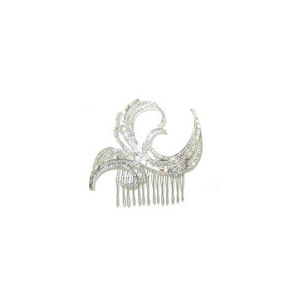 Stephanie Browne St Tropez Iii Art Deco Vintage Wedding Hair Comb