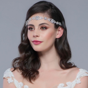 'Starlet Glam' Bridal Forehead Band Wedding Headband